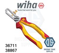 Wiha VDE Industrial Electric Cable Cutter Pliers Snips 1000v Needle Nose Dynamic