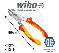 Wiha VDE Professional Electric Cable Cutters Pliers 1000v Needle Nose Dynamic