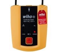 Wiha WH45222 Continuity Tester 400V Ac Cat Ii, black/yellow