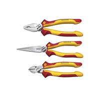 Wiha Z 99 0 09 001 Industrial Electric, (38637) | Includes insulated diagonal cutters, combination pliers and needle nose pliers tested to 10,000V AC.