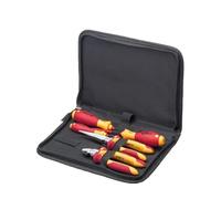 Wiha Z99000206 "Professional Electric Mix" Tool Set, Multi-Colour, 5-Piece