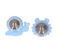 WIHFHGZ 2Pcs Catnip Ball Kitten Toys, Crab and Snail Shape, Rotatable Interactive Cat Toy - Natural Plant Material, Teeth Cleaning Function, Fun for Cats and Kittens