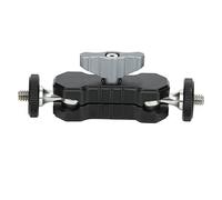 WIHFHGZ Aluminium Alloy Magic Arm Ballhead Support Accessory, Black, 1/4 Inch Screw - Stable Performance, 360 - Degree Rotation, Ideal for Photography and Video Equipment