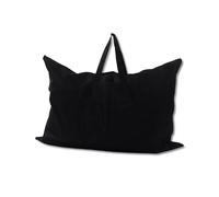 WIHFHGZ Canvas Art Portfolio Bag - Large Canvas, Durable Material, Lightweight, Protects Paintings & Tools, for Artists & Students, 38x26 Inches Black