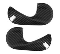 WIHFHGZ Carbon Fiber Style Inner Door Handle Sticker, ABS Decorative Trim for Smart Fortwo and Forfour 2015-2020 - Durable Protection, Easy Installation, Seamless Fit for Car Interior