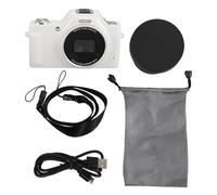 WIHFHGZ Digital Camera 58MP Image, 2.88 Inch LCD Display, Portable Vlog Camera with 4K Video, 20x Zoom - Auto Focus Stability, Versatile Video Features, Ideal for Live Streaming (White)