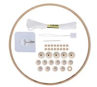 WIHFHGZ DIY Wind Chimes Kit, Wooden Beads Crafts, 1 Set - Hand Made Decorative Pendant, Non - Paint, Home and Gift Use