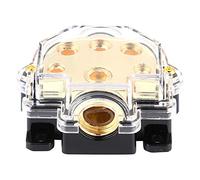 WIHFHGZ Five Way Holder, Automobile Power Distributor Block, Plastic and Metal - Durable Zinc Alloy Conductive Material, Car Audio Use