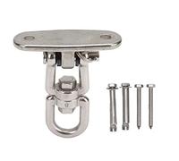WIHFHGZ Hammock Hanging Kit Hardware, 304 Stainless Steel, 360 Degree Rotate Swing Hanger Hook for Ceiling Chair Yoga - Rustproof Material, Large Bearing Capacity, Suitable for Outdoor