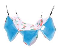 WIHFHGZ Hamster Tunnel Hammock Double Layer Soft Canvas and Flannel Pet Bed 13.4 Inch - Comfortable Breathable Design, Easy Installation, Ideal for Small Pets Rat Ferret Sugar Glider