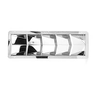 WIHFHGZ Marine Vent Grille Stainless Steel 5 Slot Square Cover, 12.7x4.4in - Durable, Easy Fixed Installation for Boats and Ships