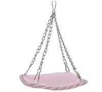 WIHFHGZ Pet Cage Hammock Mauve Jade Rabbit Velvet, Small Hanging Bed 14x14x18CM - Breathable Double - Sided Design, Easy to Clean, Ideal for Small Pets