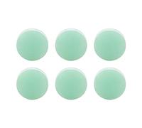 WIHFHGZ Pool Cue Tips 14mm Crystal Replacement Kit, 6pcs Billiard Cue Tips - High Density, Easy Control, Ideal for Snooker and Pool (Crystal Color)