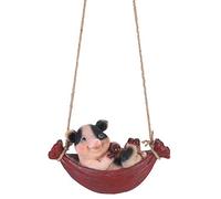 WIHFHGZ Simulation Hanging Decor - Weatherproof Resin Material, Realistic Details, Durable Outdoor Decorative Accent for Garden Courtyard Landscape Mall Park