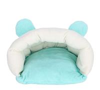 WIHFHGZ Small Pet Sleeping Bag with Thickened Cotton, Green Flannel, Size S M L for Sugar Glider and Hamster - Warm Comfort, Easy Access Design, Cozy Hideout for Small Animals (Green)