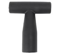 WIHFHGZ T Grip Shovel Handle, Lightweight Plastic, 3.4cm Inner Diameter, Non Slip Durable Replacement - Ergonomic Design, Easy Installation, Perfect for Snow and Garden Use