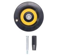 WIHFHGZ Table Saw Handwheel with Revolving Handle, Engineering Plastic, 14mm Center Hole x 125mm Outer Diameter - Durable Insulation, Easy Assembly, Adjustable Control for Milling