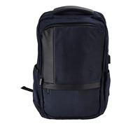 WIHFHGZ Waterproof Backpack for Men and Women, Large Capacity 20L, Blue - External USB Interface, Shockproof Pearl Cotton, Ideal for Students and Travel