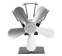 WIHFHGZ Wood Stove Fan - 5 Blade Heat Powered Fireplace Fan, Silent Operation for Efficient Warm Air Circulation, & Energy Saving, Fits Wood Burning & Kerosene Stoves, Compa (type 3)