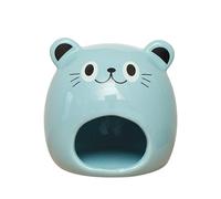 WIHXES Hamster Hideout, Hamster House, Guinea Pig Hideout, Hamster Accessories, Cozy Hamster Hides, Perfect Small Pet Hideaway (D)