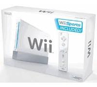 Wii Console including Wii Sports Game