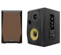 Wiibo Neo 50 V2 Black - Professional Active and Passive Speakers - 50 W Power - Bluetooth Speaker - USB/SD Connection - Bass Reflex System - Remote Control Included - Black