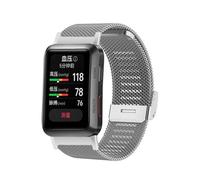 WIIKAI Replacement Watch Strap Bands,Compatible for HUAWEI Watch D Watch Band WD.(silver)