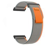 WIIKAI Replacement Watch Strap Bands,Compatible for Suunto 7,for Suunto 9/baro,for Suunto spartan sport/D5 Watch Band.(orange gray)