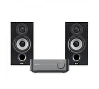 WiiM Amp Pro Space Grey & ELAC Debut B5.2 Black Hi-Fi Bundle