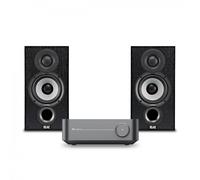 WiiM Amp Space Grey & ELAC Debut B5.2 Black Hi-Fi Bundle