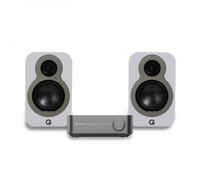 WiiM Amp Space Grey & Q Acoustics 3010c Speakers White Hi-Fi Bundle