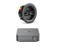 Wiim Amp Space Grey with JBL Stage 260CDT Stereo In-Ceiling Single Speaker Package