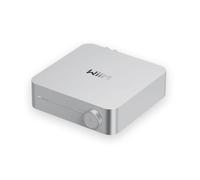 WiiM Amp Streaming Amplifier for Passive Speakers with HDMI ARC, Silver | Upgrade Your Passive Speakers with Hi-Fi streaming, HDMI ARC TV Audio, RoomFit & Smart Control in One Compact Amplifier