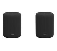 WiiM Sound Lite Twin Pack Wireless Music System Per Pair, Black