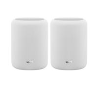WiiM Sound Lite Wireless Multiroom Smart Speaker Twin Pack in White