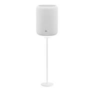 WiiM Sound Lite Wireless Smart Speaker with WiiM NorStone Floor Stand (Single) - White