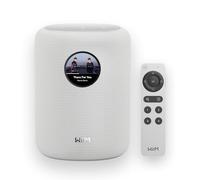 WiiM Sound Smart Speaker with Hi-Res Audio, WiFi and Touchscreen, White