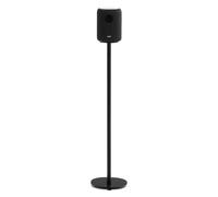 WiiM Sound Wireless Smart Speaker with WiiM NorStone Floor Stand (Single) - Black