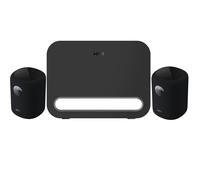 WiiM Sub Pro Wireless Subwoofer with WiiM SOUND Wireless Multiroom Smart Speakers Pair - Black
