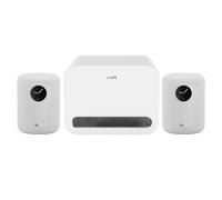 WiiM Sub Pro Wireless Subwoofer with WiiM SOUND Wireless Multiroom Smart Speakers Pair - White