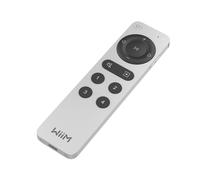 WiiM Voice Remote 2 for WiiM Music Streamers and Amplifiers, Push-to-Talk, 4 Smart Preset Buttons, Rechargeable Battery, Sleek Aluminum Design, 360° Bluetooth Remote