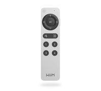 WiiM Voice Remote 2 for WiiM Music Streamers, Amplifiers, Speakers and Bars, Push-to-Talk, 4 Smart Preset Buttons, Rechargeable Battery, Sl luminum Design, 360° Bluetooth Remote