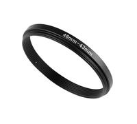 WIIYE 46mm to 43mm Step-Down Rings Filter Adapter for All Brands UV ND CPL Metal Step-Down Rings Adapter Filter(46mm to 43mm)