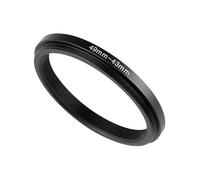 WIIYE 49mm to 43mm Step Down Ring Adapter,49mm to 43mm Step Down Filter Ring,for All Brands UV ND CPL Metal Stepping Down Ring Adapter Filter (49mm to 43mm)