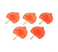 WIIYENA 5Pcs Spray Polyurethane Foam-Flat Fan Nozzle Foam Expanding Spray-Foaming Jet 4.8 * 3.7cm