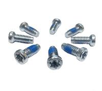 WIIYENA 8 Pcs Silver Alloy Chainring Bolts for SRAM Apex Red 12 Speed Road Bikes, 3.9mm Diameter Crank Screws