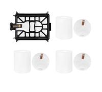 WIIYENA Accessory Kit for Shark Detect Pro Cordless Vacuum Cleaner IW1511UK IW3611UKT Replacement Filter Set, Black/White