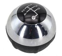 WIIYENA Direct Fit Chrome Black Gear Shift Knob Head Tailored for The Comfort of Driving in for Fiat Cars from Year Range (2007 2018)