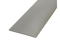 WIIYENA Floor Transition Strips Flat Dividers for Wood Tile Gap Liners Self Edge Trim Ramp Reducer 2M 4cm Brown(gray)