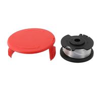 WIIYENA For Einhell Lawn Trimmer Trimmer Cover Trimmer Spool Line Replaceable Accessories 75x33mm Cover Size Spool Cap 16FT Line Length Outdoor Garden Parts